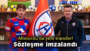 Altınordu, Kubilay Aktaş'ı kadrosuna kattı