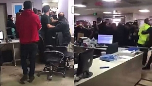 'Ambulans niye gecikti' deyip güvenlik görevlilerini darp ettiler