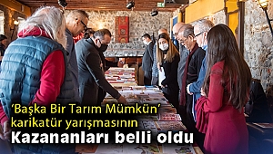 “Başka Bir Tarım Mümkün” temalı ulusal karikatür yarışmasının kazananları belli oldu