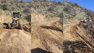 Beydağ’da yol bakım ve onarım çalışmaları yapılıyor