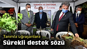 Bornova'dan sürdürülebilir tarım için sürekli destek