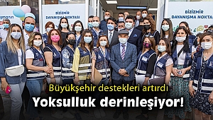 Büyükşehir, derinleşen yoksulluğa karşı sosyal desteklerini artırdı