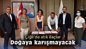 Çiğli’de atık ilaçlar doğaya karışmayacak
