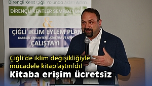 Çiğli'de iklim değişikliğiyle mücadele kitaplaştırıldı
