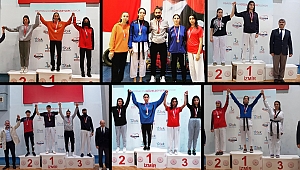 Çiğlili Taekwondocular madalyaları topladı