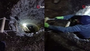 Defineciler kazdıkları kuyuda böyle yakalandı
