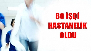 İTOB'daki bir fabrikada 80 işçi yemekten zehirlendi