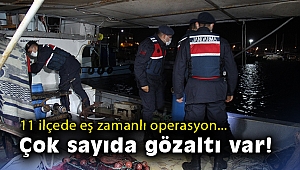 İzmir'de dev uyuşturucu operasyonu: 11 ilçede eş zamanlı şafak baskını