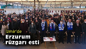 İzmir'de Erzurum rüzgarı esti