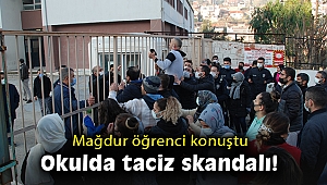 İzmir'de okul kantininde taciz skandalı: O öğrenci konuştu!