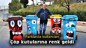 İzmir’de parklara renk geldi