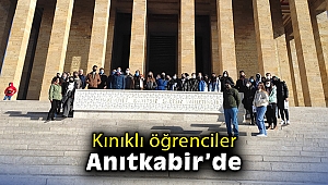 Kınıklı öğrenciler Anıtkabir’de