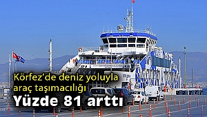 Körfez’de deniz yoluyla araç taşımacılığı yüzde 81 arttı
