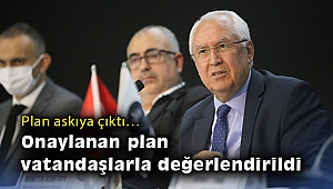 Plan askıya çıktı… Onaylanan plan vatandaşlarla değerlendirildi