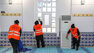 Seferihisar Belediyesi'nden ibadethanelere 'özel' ilgi