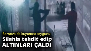 Silahla girdi, altınları alıp kayıplara karıştı