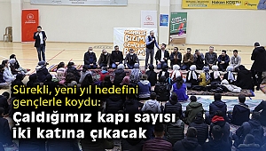 Sürekli, yeni yıl hedefini gençlerle koydu: Çaldığımız kapı sayısı iki katına çıkacak