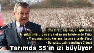 Türkiye'nin tarımsal üretimini İzmir omuzluyor