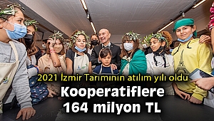 Üretici kooperatiflerinden 164 milyon lirayı aşan alım