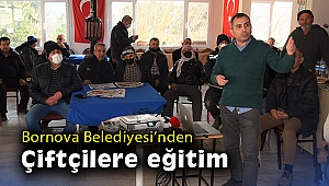 Bornova Belediyesi'nden çiftçilere eğitim