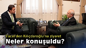Yücel'den Kılıçdaroğlu'na ziyaret! Neler konuşuldu?