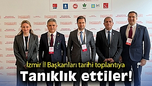 6 muhalefet partisinden tarihi toplantı: İzmir'in İl Başkanları da katıldı