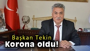 Başkan Mithat Tekin'in korona testi pozitif çıktı