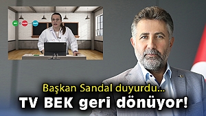 Başkan Sandal duyurdu… TV BEK geri dönüyor!