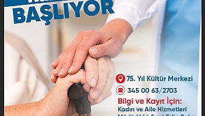 Bayraklı’da 'Hasta Bakım Kursu' kayıtları başladı