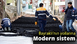 Bayraklı’nın yollarına ‘modern’ sistem
