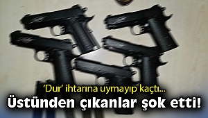 Bekçiler ‘dur’ ihtarına uymayan şüpheliyi yakaladı!