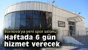 Bornova'ya yeni spor salonu