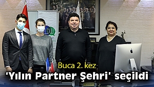 Buca 2. kez “Yılın Partner Şehri” seçildi