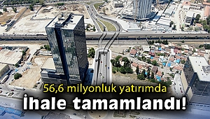 Büyükşehir’in 56,6 milyon liralık yatırımında ihale tamamlandı!