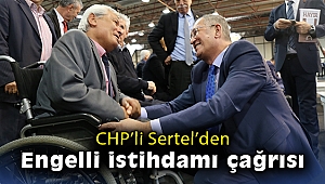 CHP'li Sertel'den 'daha fazla engelli çalıştırın' çağrısı