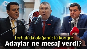 CHP Torbalı'da seçim günü... Adaylar konuştu... Ne mesaj verdiler?