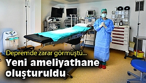 Eşrefpaşa Hastanesi’nin ameliyathanesi yeniden hizmete alındı
