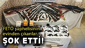 FETÖ şüphelisinin evinden casus tabancası çıktı