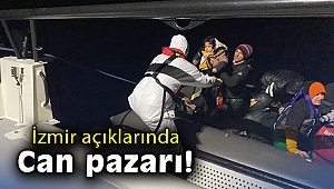 İzmir açıklarında can pazarı