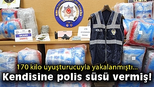 İzmir'de 170 kilo uyuşturucuyla yakalanan kişi tutuklandı