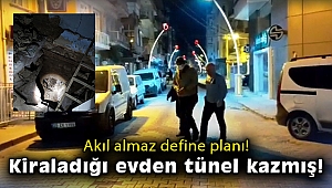 İzmir'de akıl almaz define planı: Tarihi caminin yanında ev tuttu, camiye doğru tünel kazdı