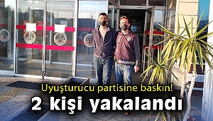 İzmir'de uyuşturucu partisine baskın