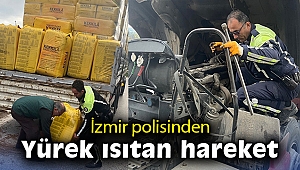 İzmir polisinden yürek ısıtan hareket