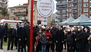 Karşıyaka'nın iki önemli edebiyat insanına iki park