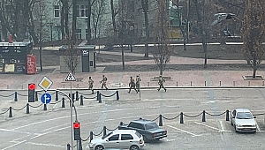 Kiev’de siren sesleri yükseliyor