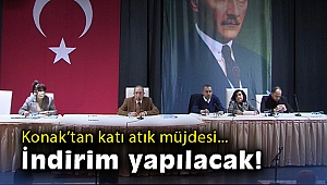 Konak’tan katı atık müjdesi: İndirim yapılacak!