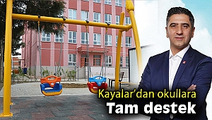 Menderes Belediyesi’nden okullara tam destek