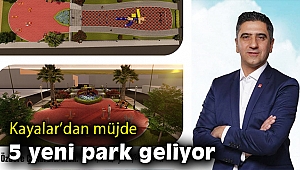 Menderes’e 5 yeni park müjdesi