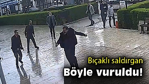 Menemen Belediyesi görevlilerine bıçakla saldırının görüntüleri!