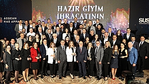 Moda endüstrisinde ihracatın yıldızları ödüllendirildi